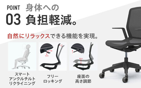 【3週間発送】【ダークグレー】オフィスチェア オカムラ 【シナーラ】  / オフィスチェア [AKAA004-3]