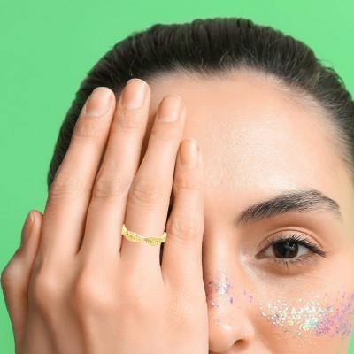 ふるさと納税 笛吹市 K18 ツイストダイヤ　リング　RADR-6940DI-Y #15 |  | 03