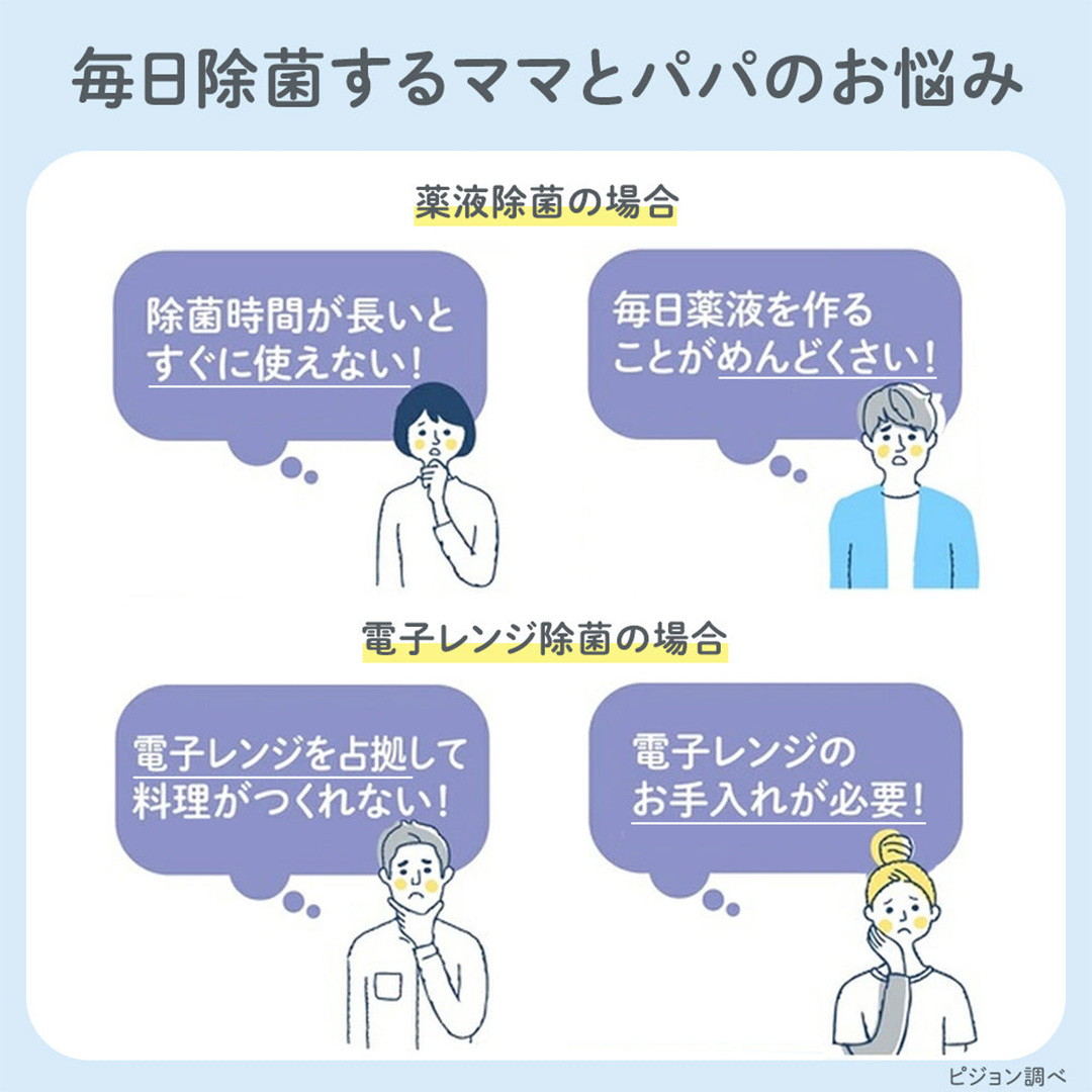 【 ピジョン 】 哺乳びん スチーム 除菌 ・ 乾燥器 POCHItto （ポチット） | 0ヵ月～ 哺乳瓶 ほ乳瓶 除菌 乾燥 赤ちゃん 赤ちゃん用 赤ちゃん用品 ベビー ベビー用 ベビー用品 乳児