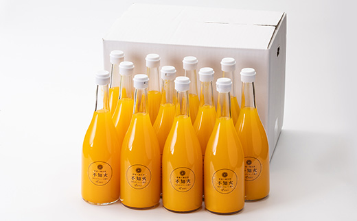 不知火ジュース(ストレート)720ml×12本【H56-80】【1668633】