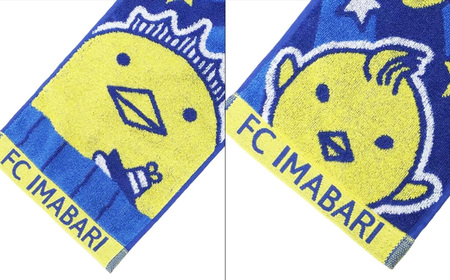 FC今治タオルマフラー（今治ゆるキャラ バリィさん）(34-1)