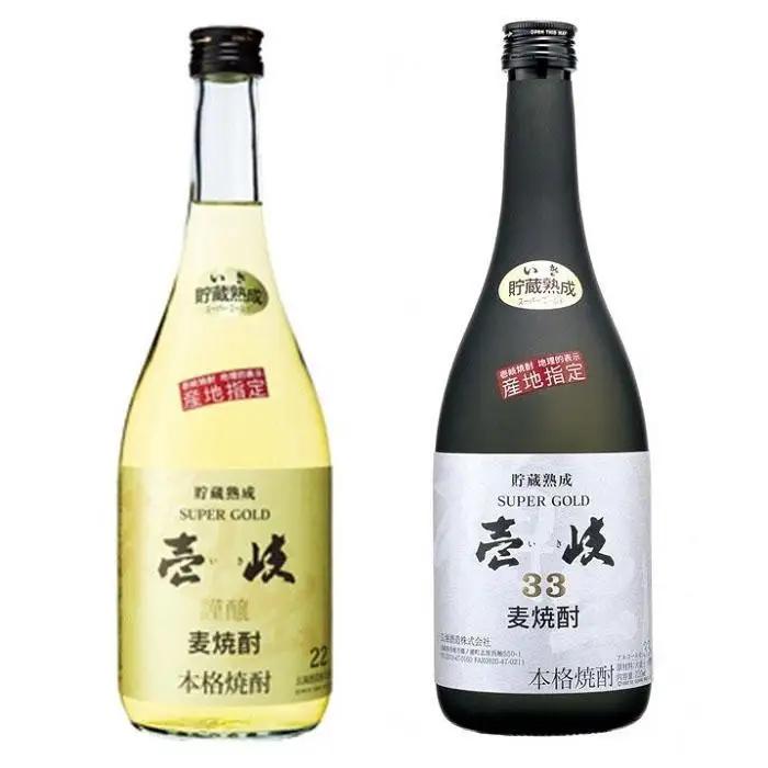 【敬老の日】壱岐スーパーゴールド 22度・ 33度 720ml2本セット｜プレゼント 贈り物