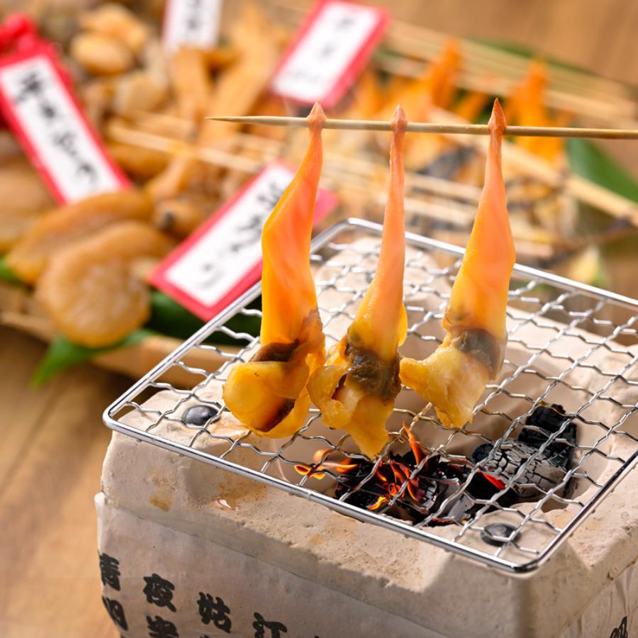 ＜岬水産＞天然貝の干物５種セット（串とり貝・平貝・平貝ヒモ・とり貝・みる貝）
