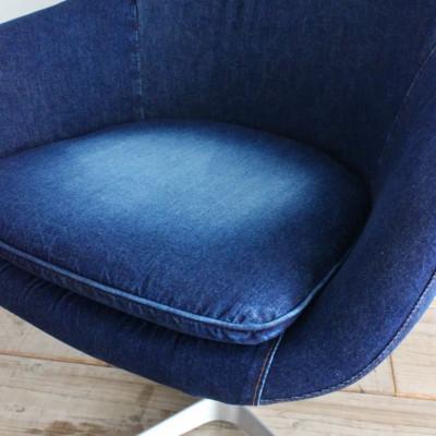 ふるさと納税 富田林市 Cosmic Chair (コスミックチェア) X脚 児島デニム【SWOF】 |  | 02