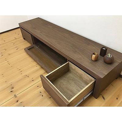 ふるさと納税 大川市 Kariya　TVボード　幅180cm　ウォールナット材・オイルフィニッシュ |  | 02