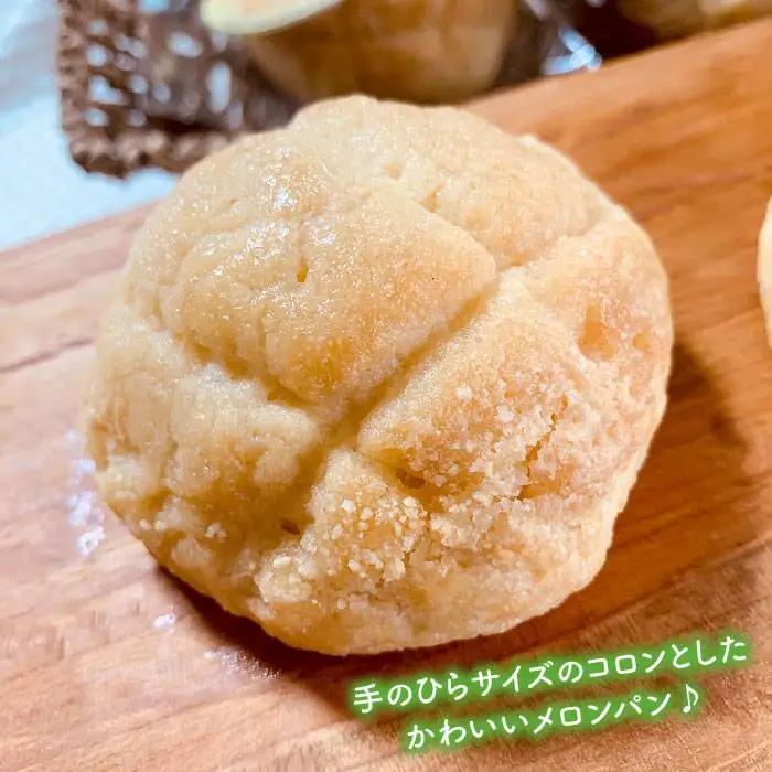 【 全6回 定期便 】自家製 豆乳 を使った お 豆腐 入り の メロンパン ( 卵 / 乳製品 不使用 )《糸島》【天然パン工房楽楽】【いとしまごころ】[AVC045]