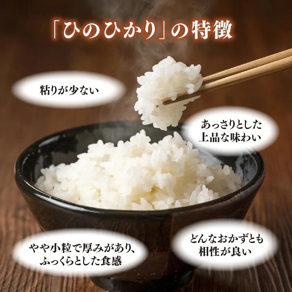 【令和7年産】ごはんソムリエが厳選 白米 ひのひかり 5kg(H063163)