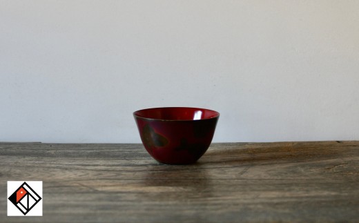 【新潟県伝統的産業品認定 斑紫銅】斑紫銅酒器 Tanrei 朱色仕上げ[ZD558]