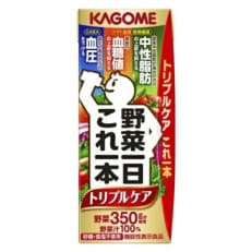 カゴメ 野菜一日これ一本 トリプルケア 200ml 紙パック 24本入