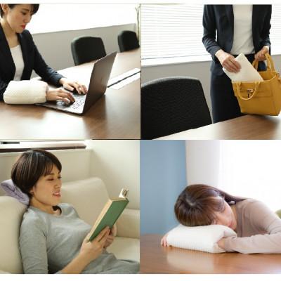 ふるさと納税 泉大津市 洗濯OK　お昼寝まくら　ビューティーナッピ　22×18cm　アイボリー　2個 |  | 01