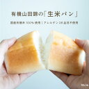 【ふるさと納税】田田田堂　有機山田錦の「生米パン」　3個セット | 食品 加工食品 人気 おすすめ 送料無料 ベーカリー