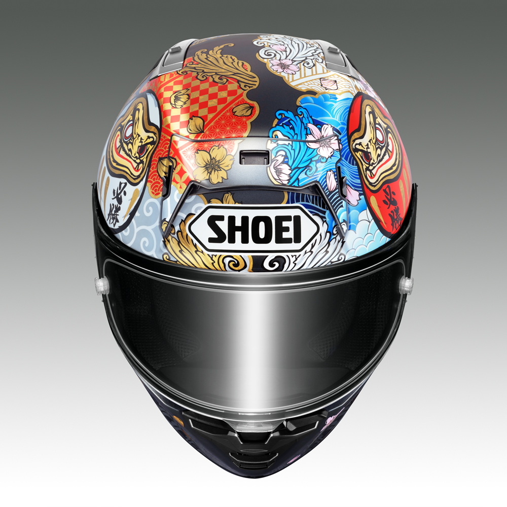 SHOEIヘルメット【X-Fifteen MARQUEZ MOTEGI5】XXL フィッティングチケット付き｜フルフェイス バイク ツーリング レーサー マルケス ショウエイ [1599]