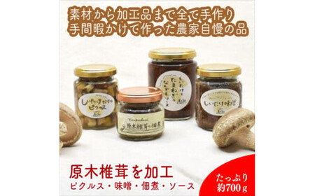 椎茸加工品セット（加工品４種セット）【 家庭用 自宅用 贈答品 贈答用 ギフト お取り寄せ お中元 お歳暮 贈り物 お祝い 神奈川県 小田原市 しいたけ しいたけ しいたけ しいたけ しいたけ】