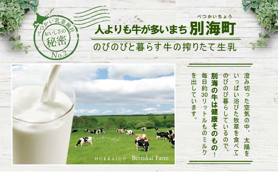 べつかいの牛乳屋さん12L(1L×12本)