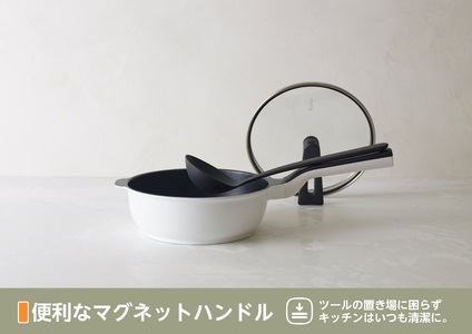 レミパンミニ & エッグ & 蓋 & ターナー (ホワイト) RHF-945 【 フライパン 卵焼き器 IH対応 セット 蓋 レミパン キッチン 蓋付き くっつかない 軽い 白 平野レミ IH 鍋 ガ
