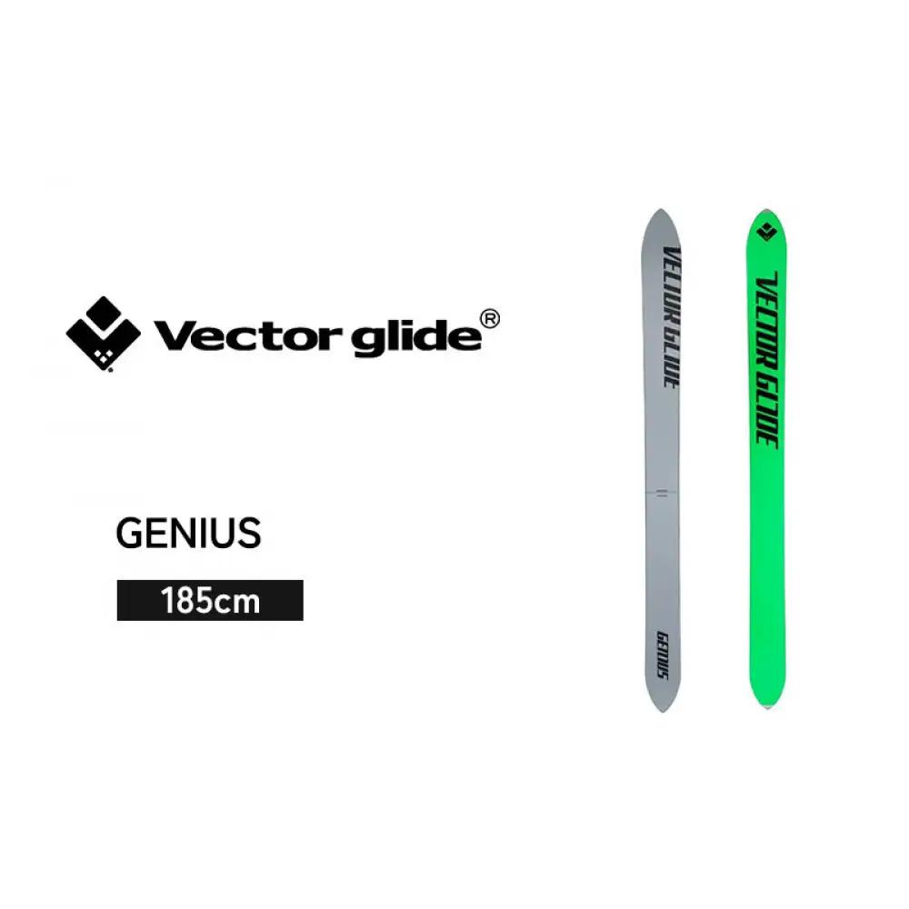 【VECTOR GLIDE】スキー板 GENIUS 185cm | スキー板 ノーマルキャンバー パウダースノー ワイドシェイプ