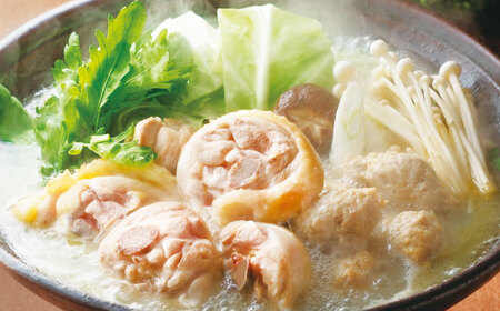 博多華味鳥 水炊き セット 3~4人前[BGAD015]博多 福岡 鍋 鶏 水たき みずたき
