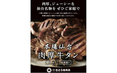 【定期便】牛タン 仙台名物 厚切り 牛たん 堪能贅沢 セット・極（全5回の定期便）　【04203-0421】