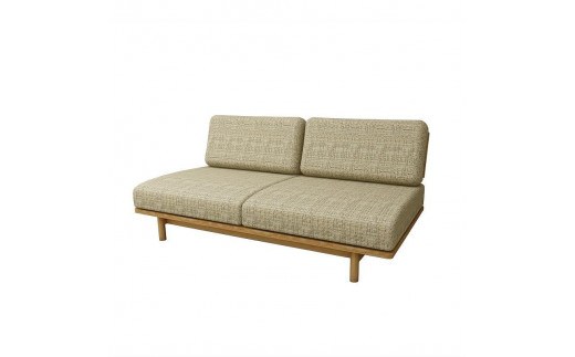 
            【開梱設置】高野木工 モレーンソファ 3人掛け ホワイトオーク 生地：CHART3 アッシュグレー【10年保証】
          