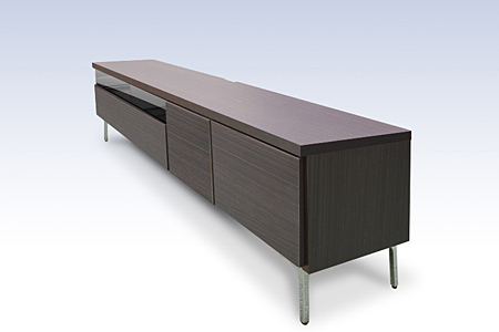 180TVボード シャープ（ダークブラウン）【諸富家具】：C143-005