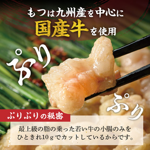 博多もつ鍋おおやま　みそ・しょうゆ食べ比べ　4人前（各2人前） _KL1506