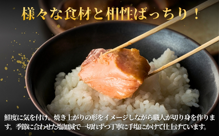 サーモン切り身セット（甘塩・ごま味噌漬サーモン） 計10袋セット 鮭の祝歌 吉雪/ サーモン サーモン サーモン サーモン