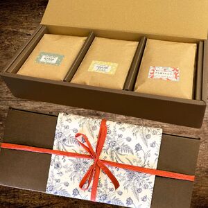 ブレンドコーヒー【豆】200g×3種セット 箱入り | コーヒー 珈琲 八ヶ岳珈琲工房テーブルランド