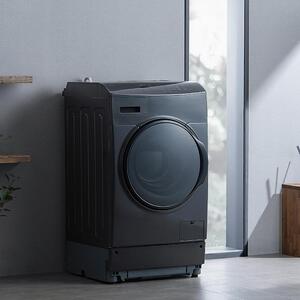 ドラム式洗濯乾燥機 アイリスオーヤマ FLK852-B 8.0kg / 5.0kg ブラック 【洗濯機 洗濯乾燥機 ドラム式 洗濯機 乾燥機 一人暮らし 温水洗浄 節水 家電 生活家電 新生活 贈り物