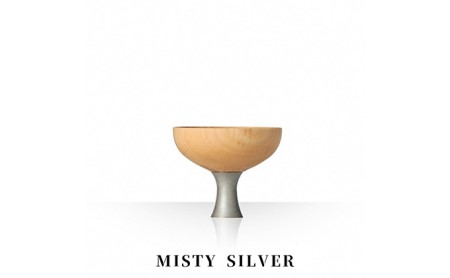 Guinomi Sake Cup　HAI KISEN（SHORT series） MISTY SILVER