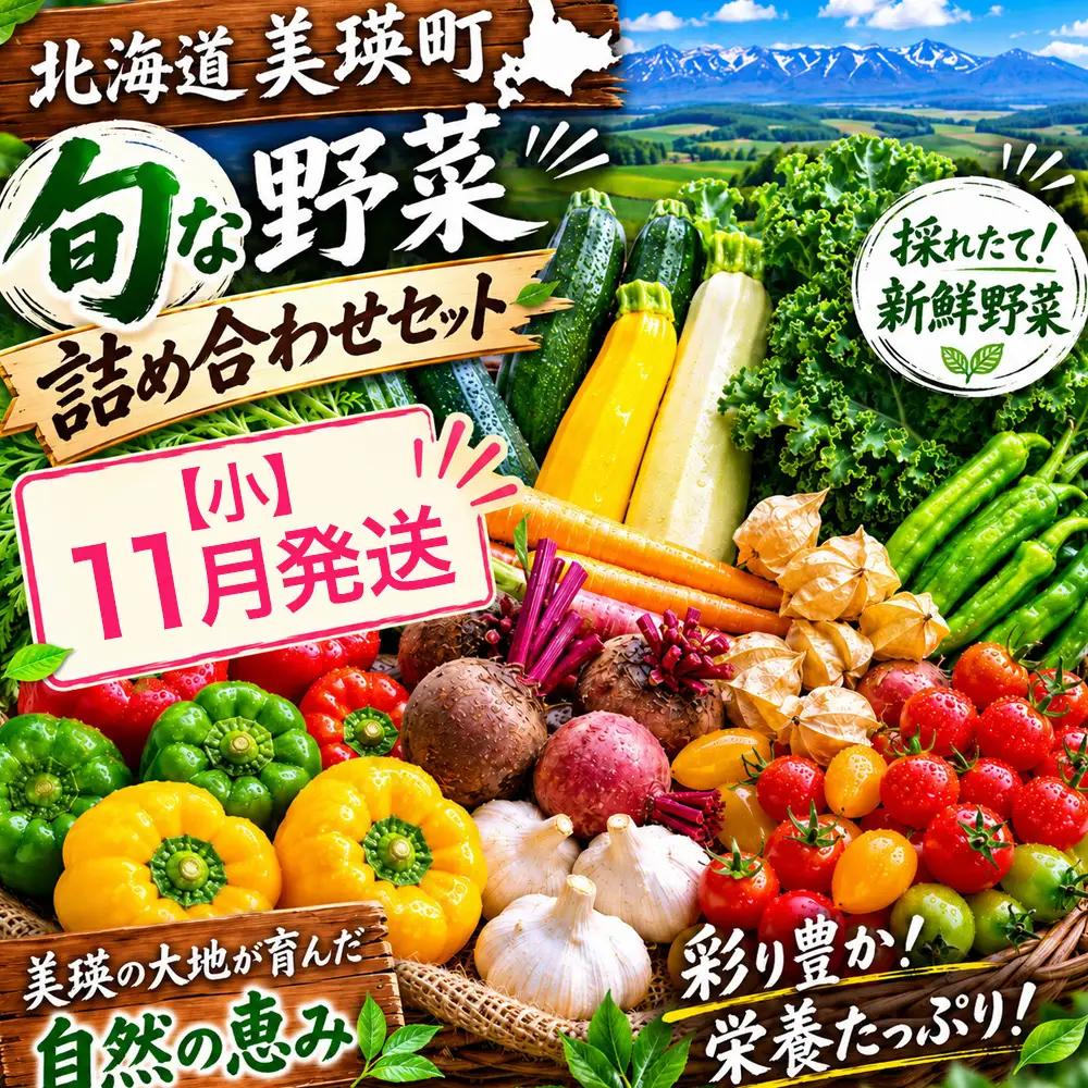 季節の野菜セット【小】11月発送 旬野菜 詰め合わせ あらいふぁーむ