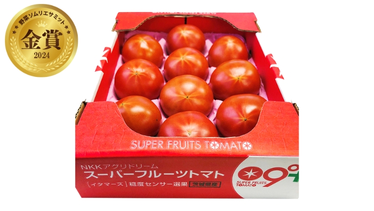 糖度9度以上 トマト 【 2025年収穫分 先行予約 】 スーパーフルーツトマト 小箱 約800g (7～13玉) 糖度9度以上 ＆ 新鮮 きゅうり 約20本 野菜セット 2025年2月上旬発送開始 