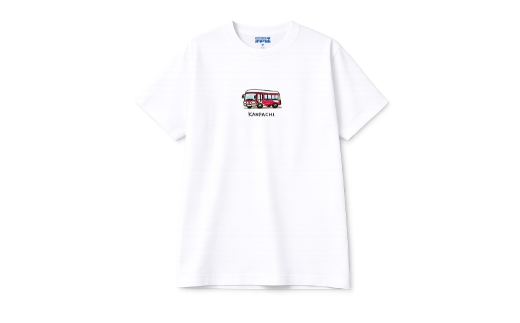 【 荻窪 】 KANPACHIバスTシャツ 1枚 （ ホワイト ） シャツ 服 プリントシャツ イラストシャツ ファッション オシャレ メンズ レディース 男性 女性 アパレル 半袖 衣類 カジュアル