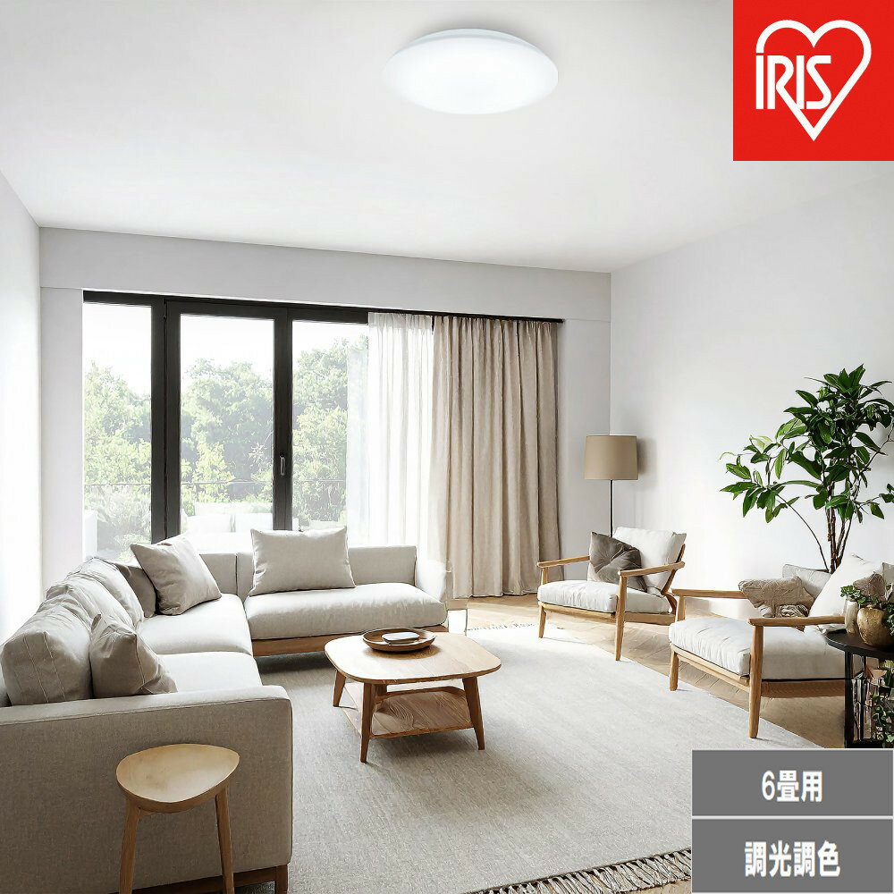 【ふるさと納税】LEDシーリングライト 6畳 調光調色 CEA6DL-7.0