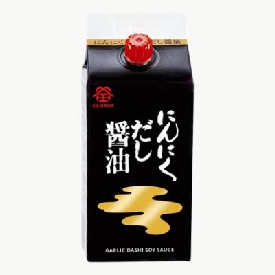 ふるさと納税 坂出市 鎌田醤油　にんにくだし醤油200ml【10本入】