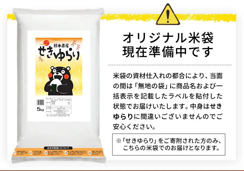 白米 せきゆらり 10kg 熊本県産 国産 白米