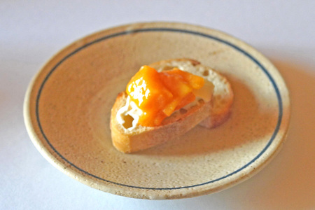 この上なく新鮮な「花御所柿ジャム」 180g×3個セット｜季節限定（冬～夏頃）☆カフェこあらいの手作りフルーツジャム【長野県信濃町 ふるさと納税／Frui（フリュイ）】