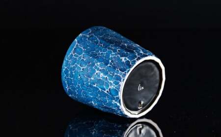 【グランプリ受賞】有田焼 大理石のような質感 ロックカップ 麟 Lin Marble Old Madonna 1個【金照堂】ロックグラス ウイスキーグラス 焼酎グラス 高級食器 有田焼 ギフト A40