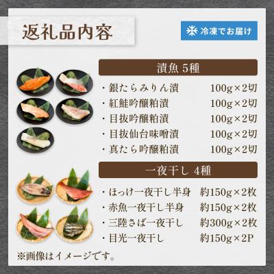 ふるさと納税 石巻市 石巻旨味干し・切身セット 9種 三陸さば 真たら 紅鮭 目抜 銀たら ほっけ 赤魚 目光 |  | 03