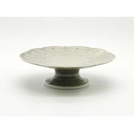 有田焼 惣次郎窯 大串真司 華やぎ 高台コンポート 5寸 グレー 24to3 西富陶磁器 A20-425_イメージ2