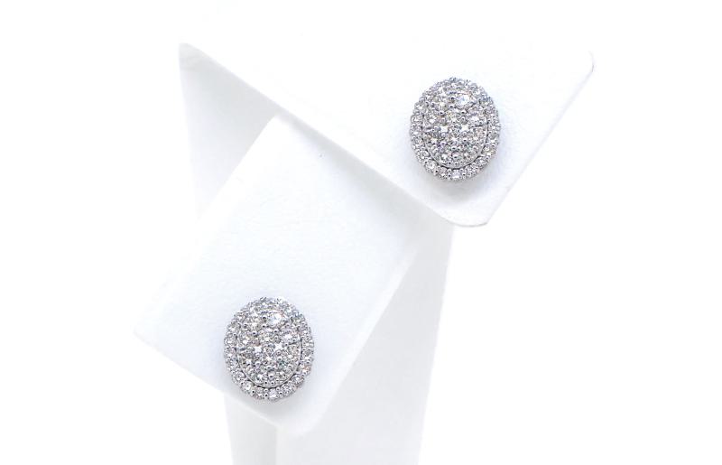 ARC-EN-CIEL プラチナ ダイヤピアス（計 1.0ct）【鑑別書付き ジュエリー プレゼント ギフト ファッション アクセサリー 贈り物 贈答 お祝い 記念日】 J022-4