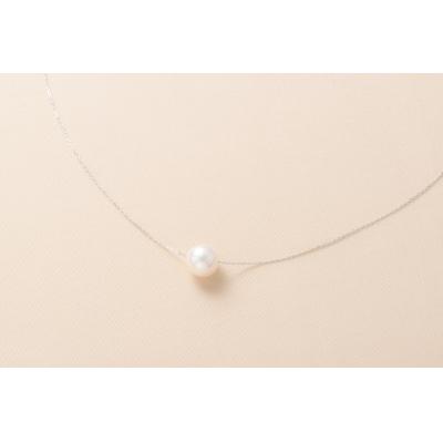 ふるさと納税 西予市 <明浜産真珠ペンダント・スルーバロック(ホワイトゴールド)>　パール　ジュエリー　アクセサリー |  | 03