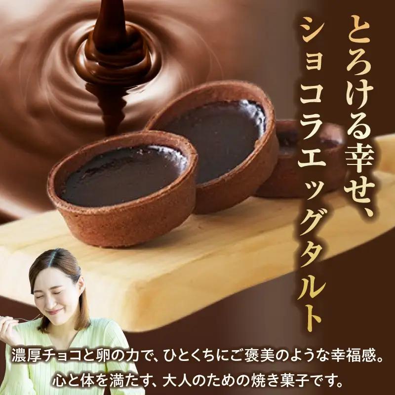 【お中元 内熨斗対応可能】ショコラエッグタルト 9個入