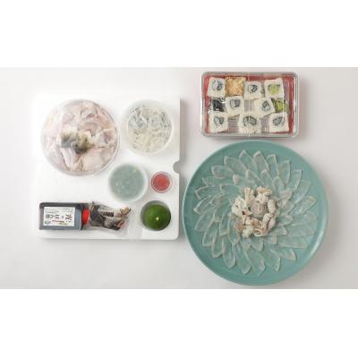 ふるさと納税 臼杵市 光　頑固親父のこだわりふぐセット(6人前)ふぐ寿司付き |  | 01