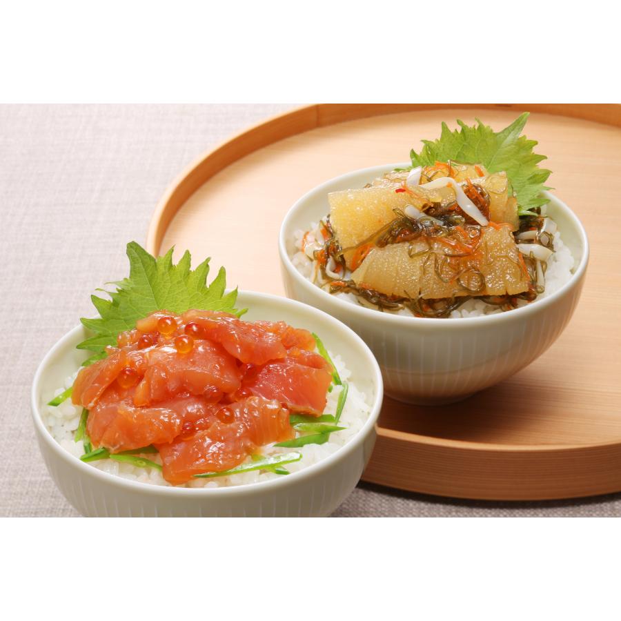 ＜佐藤水産＞AF-200 鮭ルイベ漬170ｇとひとくち数の子松前漬180ｇ