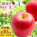 【ふるさと納税】りんご 訳あり スマートフレッシュ 紅玉 約 10kg (36～44玉) 青森県産 リンゴ サイキチ農園 青森県 鰺ヶ沢町産 フルーツ 果物 不揃い 傷 林檎　お届け：2024年12月10日～2024年12月25日