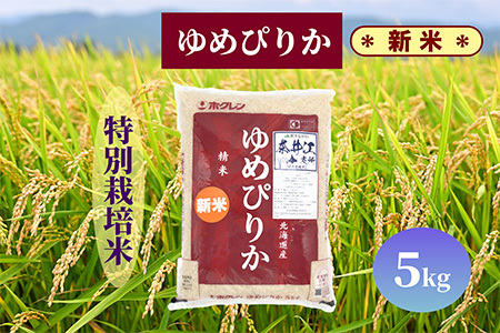 北海道奈井江町　特別栽培米　ゆめぴりか　5kg