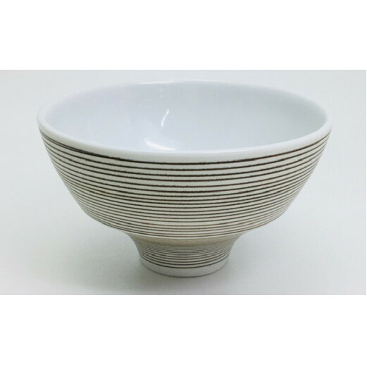 有田焼象嵌（ぞうがん）ちゃわん 茶・黒セット マルコウ陶苑 A14-27_イメージ4