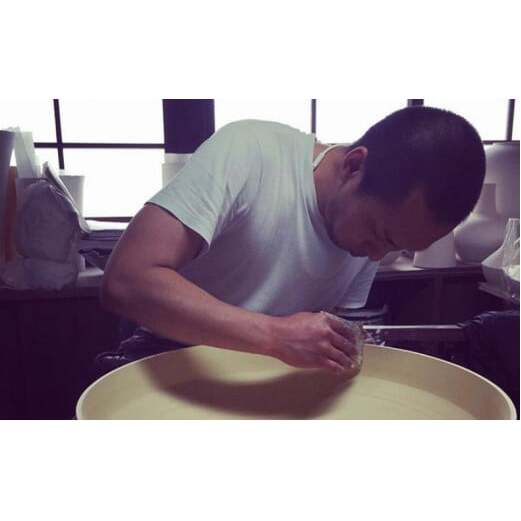 有田焼 青白磁稜線楕円皿 2枚セット【中仙窯】中尾純 伝統工芸 作家 青白磁 うつわ 器 皿 楕円皿 取皿 2枚 A60-117_イメージ5