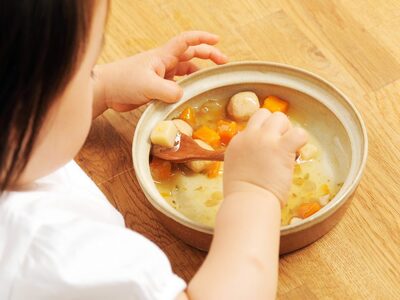【aeru】 ベビー食器 大谷焼の こぼしにくい器 （3点セット） ｜離乳食 赤ちゃん 子ども 子供　食育　お祝い　食器　出産祝い　お食い初め　お宮参り　ギフト　ベビー食器　
