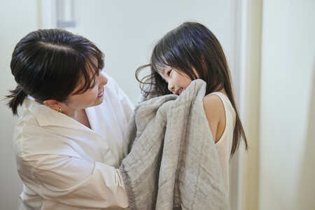 白雪備長炭入り湯上りたおる　10-228